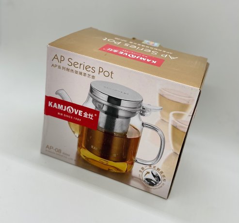 Чайник стекляный Типот Kamjove AP-08, 650 мл
