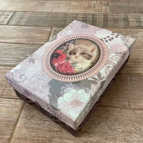 Коробка подарочная "Котенок"