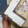 Картина акварельная "Подсолнух под снегом" китайская живопись могуфа