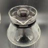 Чайник стеклянный с черной крышкой  1000мл 