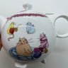 Чайник фарфоровый "Крейзи Кэтс" 1000 мл 