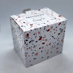 Кружка фарфор 380 мл "Терраццо"